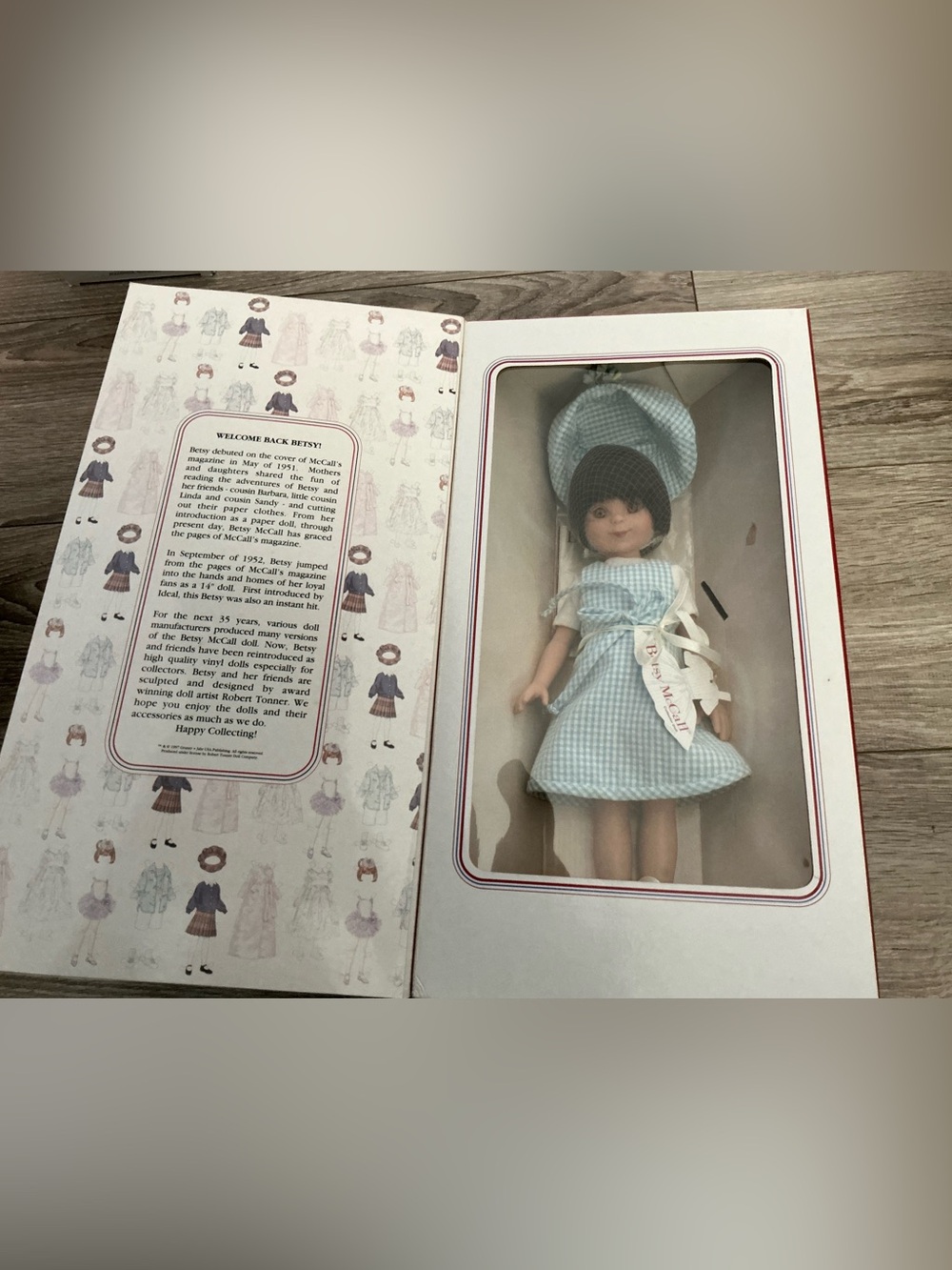 1990 Robert Tonner Betsy McCall Doll